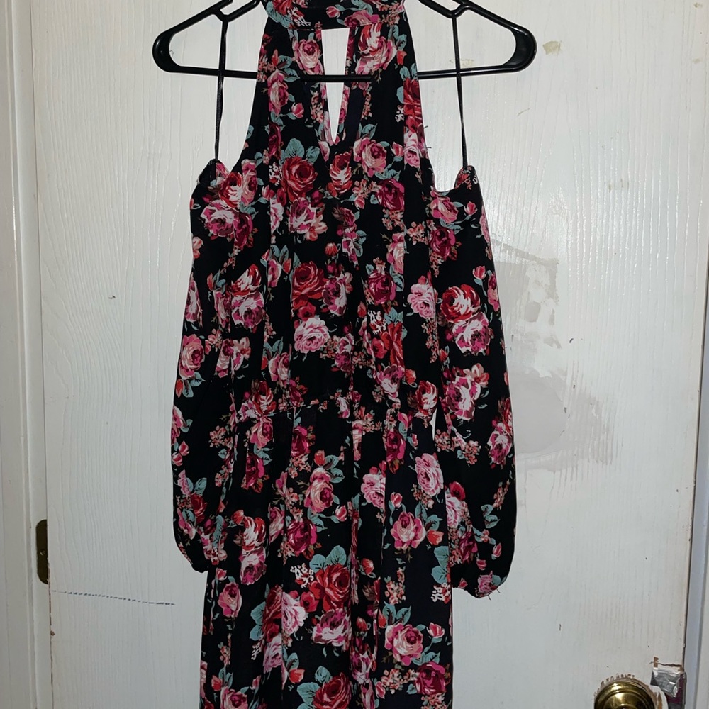 Floral Print Boutique Dress